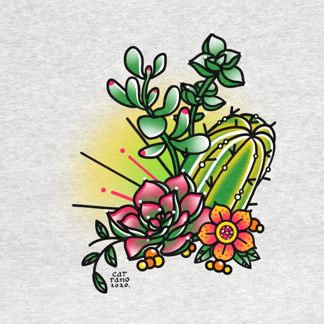 Succulents by Mhaddie